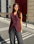 Gilet Tailleur Ajusté